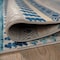 World Rug Gallery Sky Collection Bohemian Geometric Area Rug 2'x3'Blue 244BLUE2X3 - alternate 4